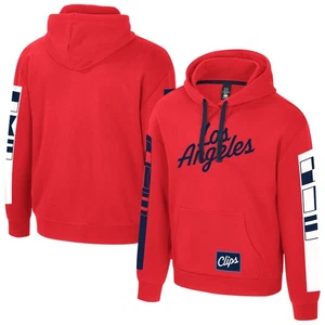 Unisex Stadium Essentials rot LA Clippers City Star Hoodie - Bild 1 von 3