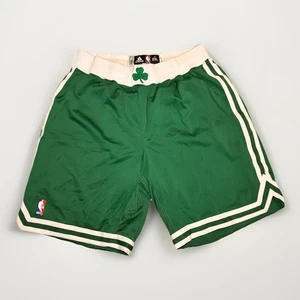 Adidas NBA Boston Celtics Shorts 2XL ClimaCool Green White Player ID Length +2 - Picture 1 of 4