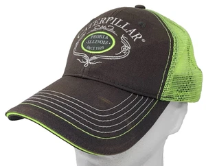 Caterpillar Herren Cap Mütze Trucker Baseball Dad Peoria Illinois grau grün Mesh - Bild 1 von 16