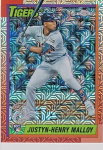 2025 Topps Justyn-Henry Malloy 1990 Chrome Silver Pack (Series 1) RC #T90C-53 - Picture 1 of 2