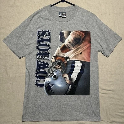 Camiseta De Colección 1996 Nutmeg Lee Sports Dallas Cowboys NFL Gráfica Aikman Talla M Foto 1 de 4