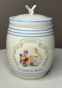 VINTAGE NEW Lenox Disney Pooh Pantry Canister Candy Bits Jar HTF RARE MINT - Picture 1 of 6