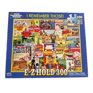 White Mountain I Remember Those! Charlie Girard E-Z Hold 300 Teile Puzzle vollständig - Bild 1 von 5