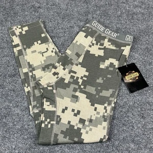 Guide Gear Baselayer Bottoms Mens L Desert Digital Camo Brown Stretch Thermal - Picture 1 of 13