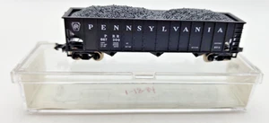 Vintage Atlas N Scale BLW-54 90-Ton Hopper with Coal Load Pennsylvania RR. - Picture 1 of 5