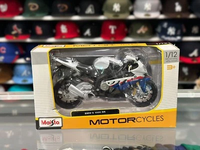  Maisto BMW S 1000RR Bicicleta Deportiva Escala 1/12 Diecast Modelo Motocicleta Foto 1 de 2
