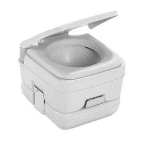 Dometic 964 Portable Toilet w/Mounting Brackets - 2.5 Gallon - Platinum [3110964 - Picture 1 of 1