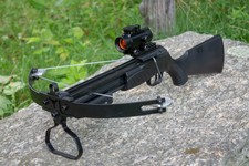 Balestra Sportiva Multifunzione carrucolata, Red Dot 1x40 3P, 3 frecce, 20 sfere