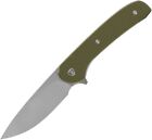 Ferrum Forge Knife Works FF009G Gent 2.0 Linerlock Green Folding Pocket Knife