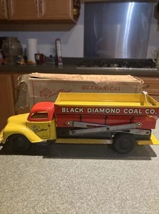 Black Diamond Kohle LKW Blech Aufzieh Litho Courtland Camden NJ - Bild 1 von 15