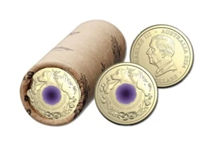 2024 War Animals Remembrance Coloured $2 Circulating Mint Coin Roll - Picture 1 of 4