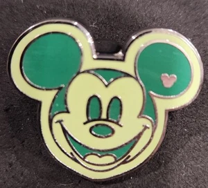 Prendedor Disney Mickey Mouse WDW Mickey Oculto Colorido Cara Verde 00000 - Imagen 1 de 2