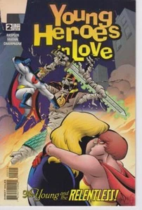 Young Heroes In Love Issue #2 July 1997 Young Relentless Raspler Madan Champagne - Photo 1/1