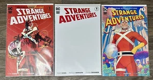 Lotto Strange Adventures #1 #1B & variante bianca DC Comics - Foto 1 di 24