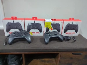 Game Onn Wired Nintendo Switch/Lite/OLED Controller 4 Open Box 2 lose  - Bild 1 von 2