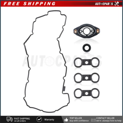Valve Cover Gasket Set For 2007-2013 BMW 328i 528i X3 X5 Z4 2.0/3.0L 11127552280 - Image 1 of 4