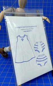 Vintage Mint Antique Child Doll Slip Bloomer Pants Pattern Size 6-18 Month Uncut - Picture 1 of 3