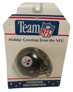 1996 Kurt Adler Oficial NFL Pittsburgh Steelers Casco Réplica Adorno Nuevo - Imagen 1 de 5
