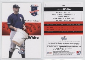 2008 TRISTAR PROjections Steven White #345