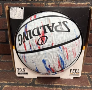 Spalding Marble Series Multi Color Basketball Size 29.5” Size 7 - Picture 1 of 3