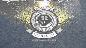 Steelers James Harris 92. Steelers, 2009, grau, Medium T-Shirt. Schön, Fußball - Bild 1 von 5