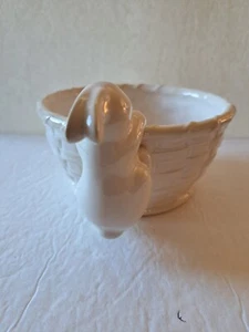Hallmark Easter Bunny Candy Dish Vintage - Picture 1 of 4