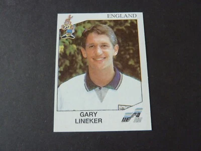Panini Euro 92 Gary Lineker Football Sticker - Green Back - Near Mint! From 1992 - Image 1 of 4