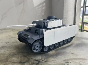 1/16 panzer iii 3 henglong armor and skirt with all suppport 3d print - Picture 1 of 5