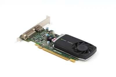 HP NVIDIA Quadro 400 512MB GDDR3 PCIe Graphics Card P/N: 645557-001 Tested - Image 1 of 4