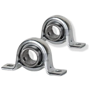 2x Cuscinetto montato 3/4 in acciaio pressato blocchetto cuscino SBPP204-12 SB204-12+PP204 - Foto 1 di 2