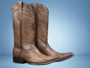 Cowboy Westernstiefel aus Rindsleder mit Sniped Toe von Cuadra (2B15CS) - Bild 1 von 8