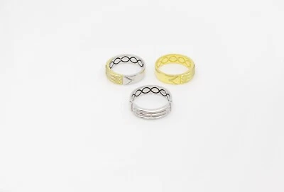 Atlantis Ring  Sterling Silver 925 Talisman Egyptian Amulet Protection Band Ring - Image 1 of 4