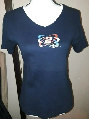 Chase Authentics #2 Rusty Wallace Camiseta Mujer con Rojo, Blanco y Azul Talla S Nueva Con Etiquetas  Foto 1 de 4