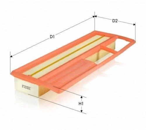 FILTRO ARIA 500 PUNTO PANDA MUSA YPSILON 1.3 MULTIJET AR9628PM TECNECO