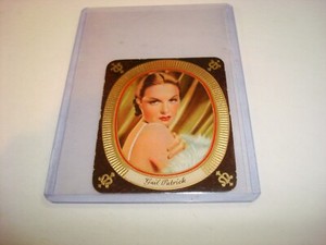 Gail Patrick Sultan Cigarette Card 33 Embossed 1930's VG+