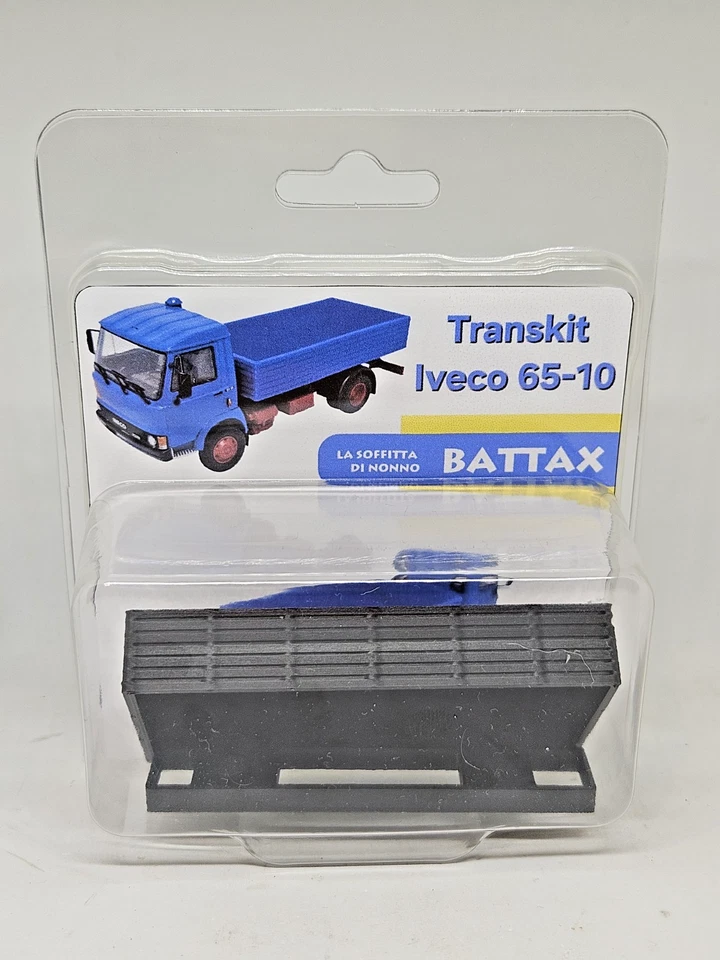 # 1/43 TRANSKIT - CASSONE x IVECO 65-10 della IXO/DeAgostini - KIT by BATTAX # - Immagine 1 di 2