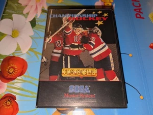 Sega Master System Championship Hockey Original verpackt komplett mit Anleitung - Bild 1 von 6