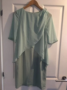 BNWT Tendency Woman's Light Green Flowy Dress, Size S - Picture 1 of 4