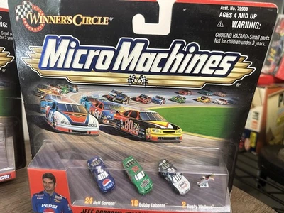 Micro Máquinas Winner’s Circle NASCAR JEFF GORDON #24 Serie Bandera Amarilla 1999 Foto 1 de 4