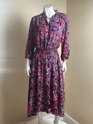 $138 Vestido Largo Floral NANETTE LEPORE Talla 10 (B.173) Foto 1 de 4