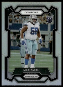 2023 Panini Prizm #326 Mazi Smith Silver Dallas Cowboys NM+ - Picture 1 of 2