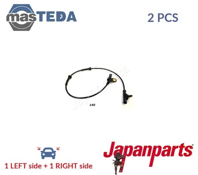 ABS-140 ABS WHEEL SPEED SENSOR PAIR REAR JAPANPARTS 2PCS NEW OE REPLACEMENT - Image 1 of 4