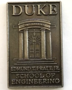 Duke University Pratt School of Engineering pin - Picture 1 of 2