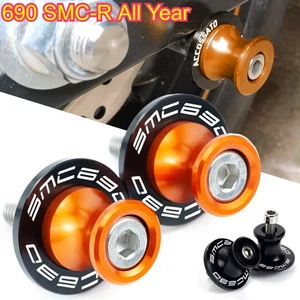 1 Pair Swingarm Spools Stand Screws Slider 10MM For 690 SMC SMCR 690 SMC-R SMC R - Picture 1 of 31