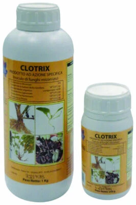 VIALCA FUNGICIDA BIOLOGICO Clotrix 250ML o 1Lt INOCULO DI FUNGHI MICORRIZICI BIOLOGICO