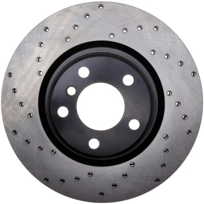 Disc Brake Rotor-Sport Drilled Disc Rear Right Stoptech 128.34145R - Image 1 of 3