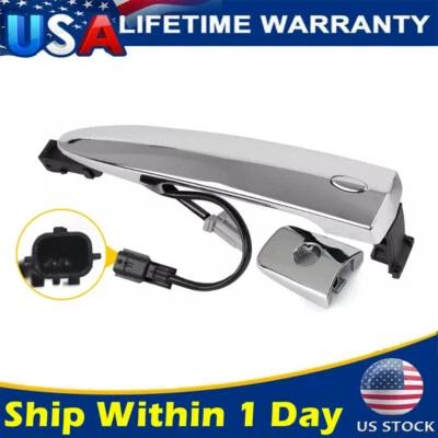 Front Left Driver Exterior Door Handle For 2009-2014 Nissan Maxima Murano Sentra - Image 1 of 4