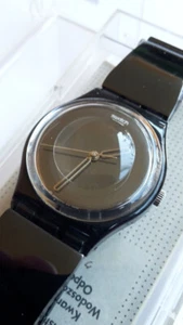 SWATCH+GENT-FLEX+GB193 TRANSPARENT CIRCLE+1999+NEU/NEW - Picture 1 of 2