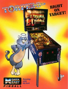 Pinball ROM CPU SET (2 chips) Data East Torpedo Alley upgrade - Picture 1 of 1