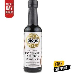 Best Biona Organic Coconut Aminos Original - Naturally Vegan, 250ml - Picture 1 of 7